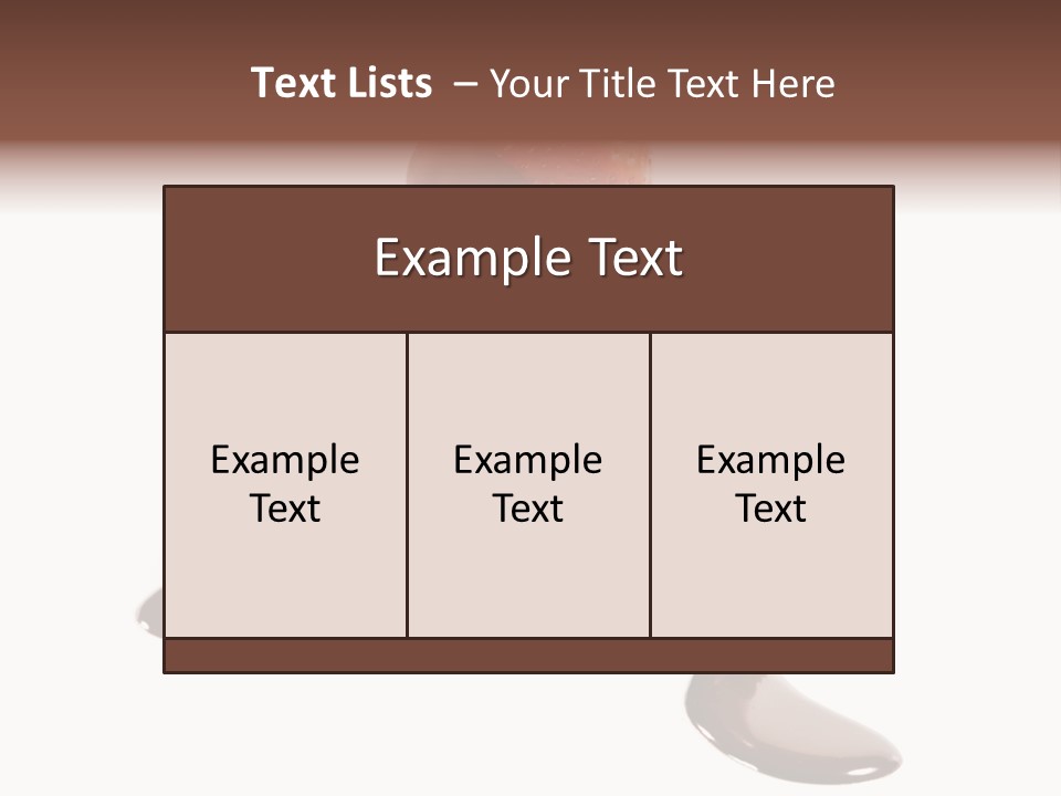 Fresh Plate Sugar PowerPoint Template