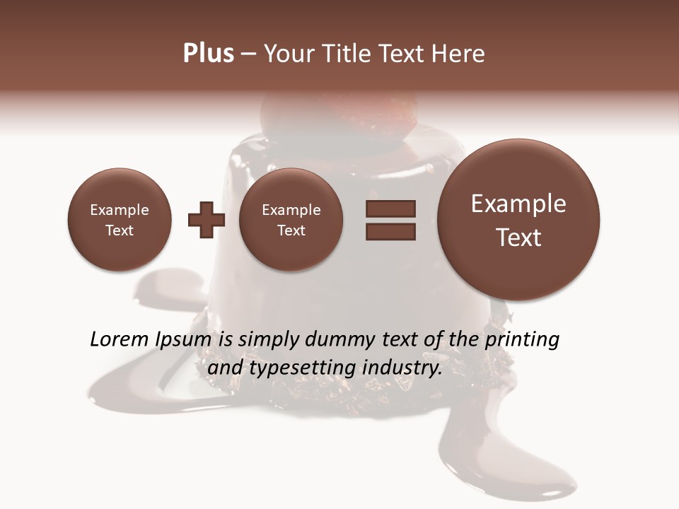 Fresh Plate Sugar PowerPoint Template