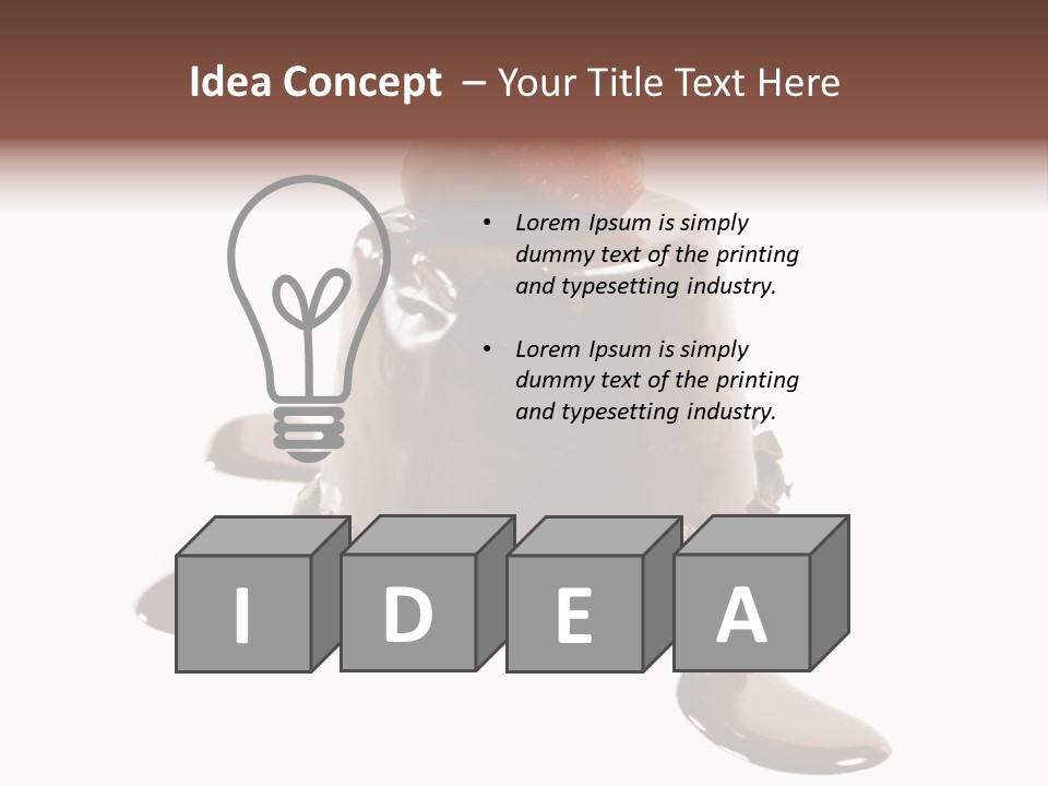 Fresh Plate Sugar PowerPoint Template