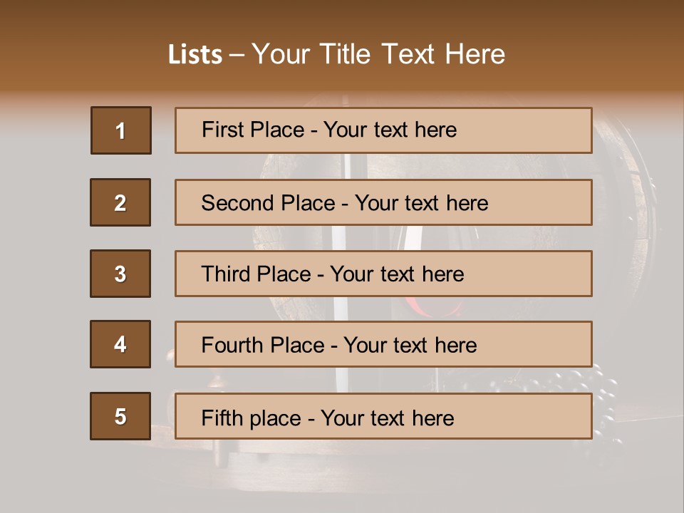 Cool Glass Dry PowerPoint Template