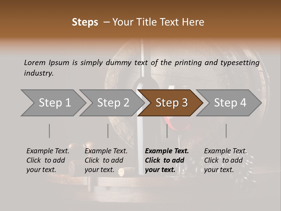 Cool Glass Dry PowerPoint Template