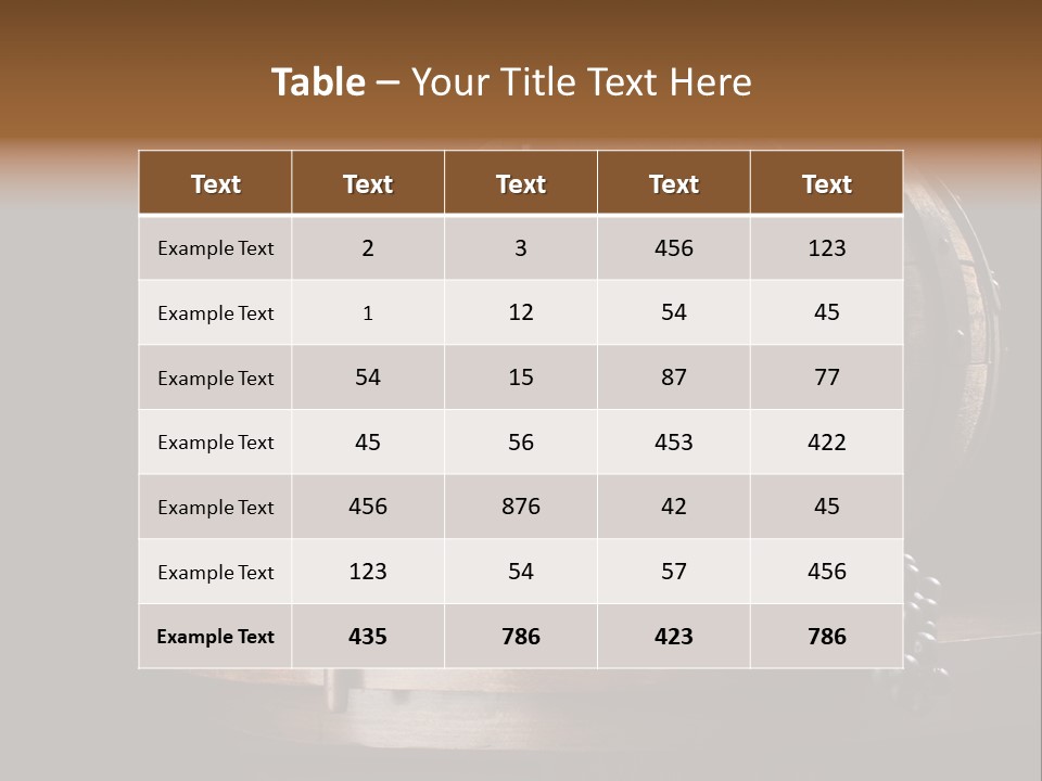 Cool Glass Dry PowerPoint Template