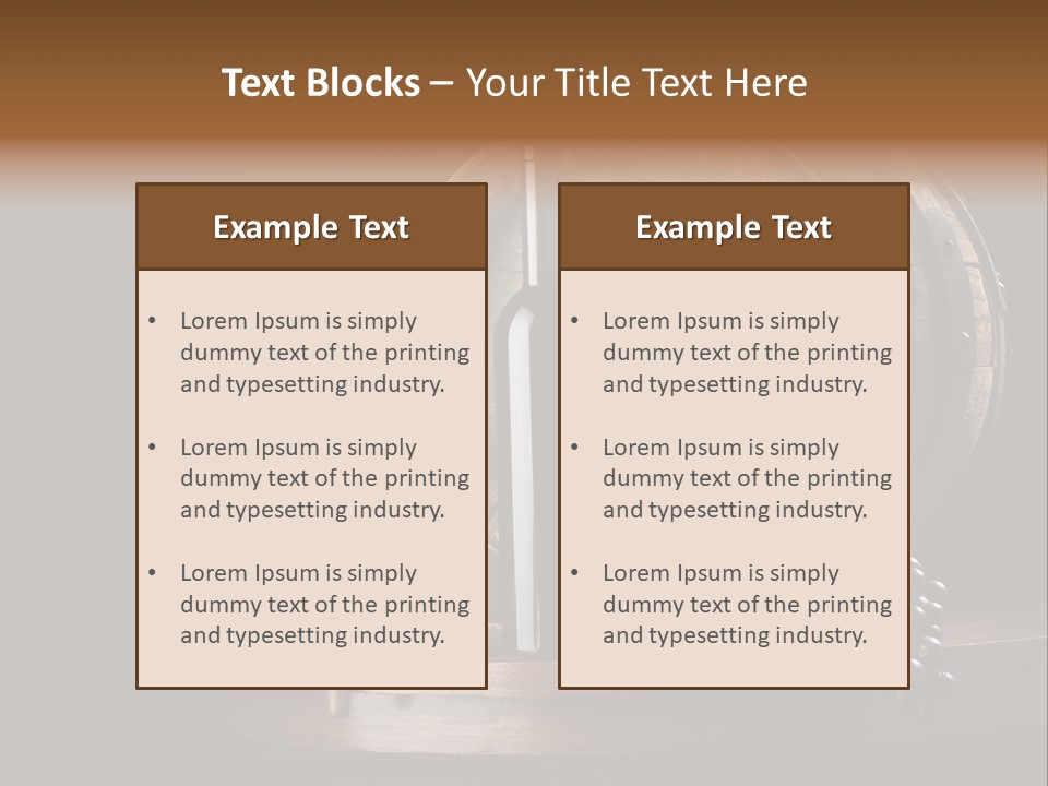 Cool Glass Dry PowerPoint Template