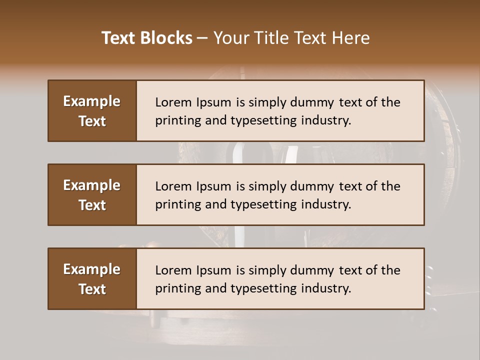 Cool Glass Dry PowerPoint Template