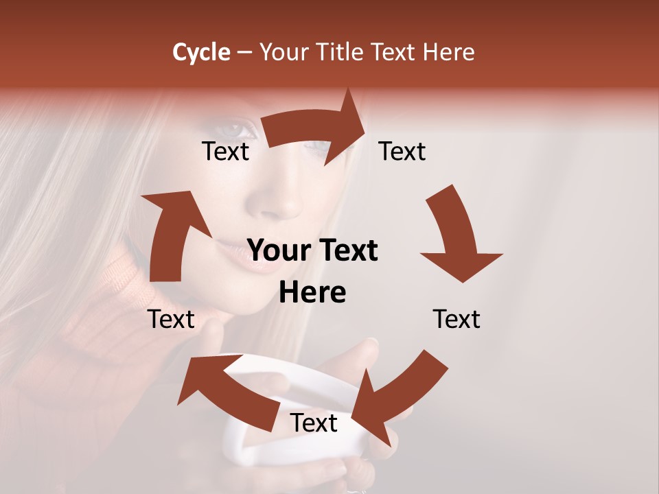 Enjoyment Person Horizontal PowerPoint Template