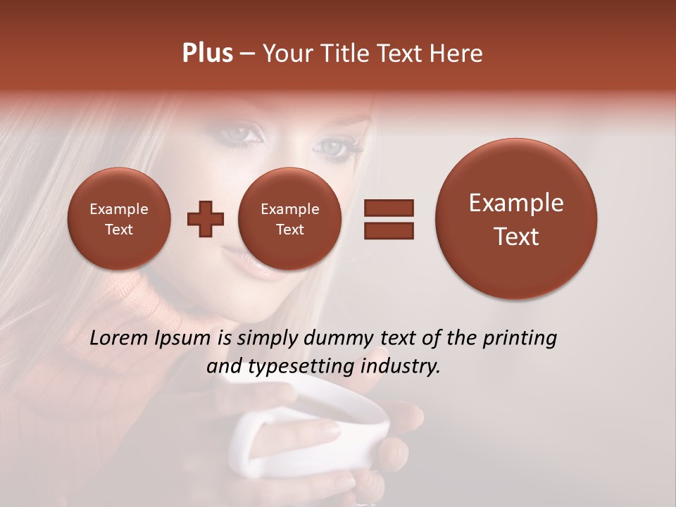 Enjoyment Person Horizontal PowerPoint Template