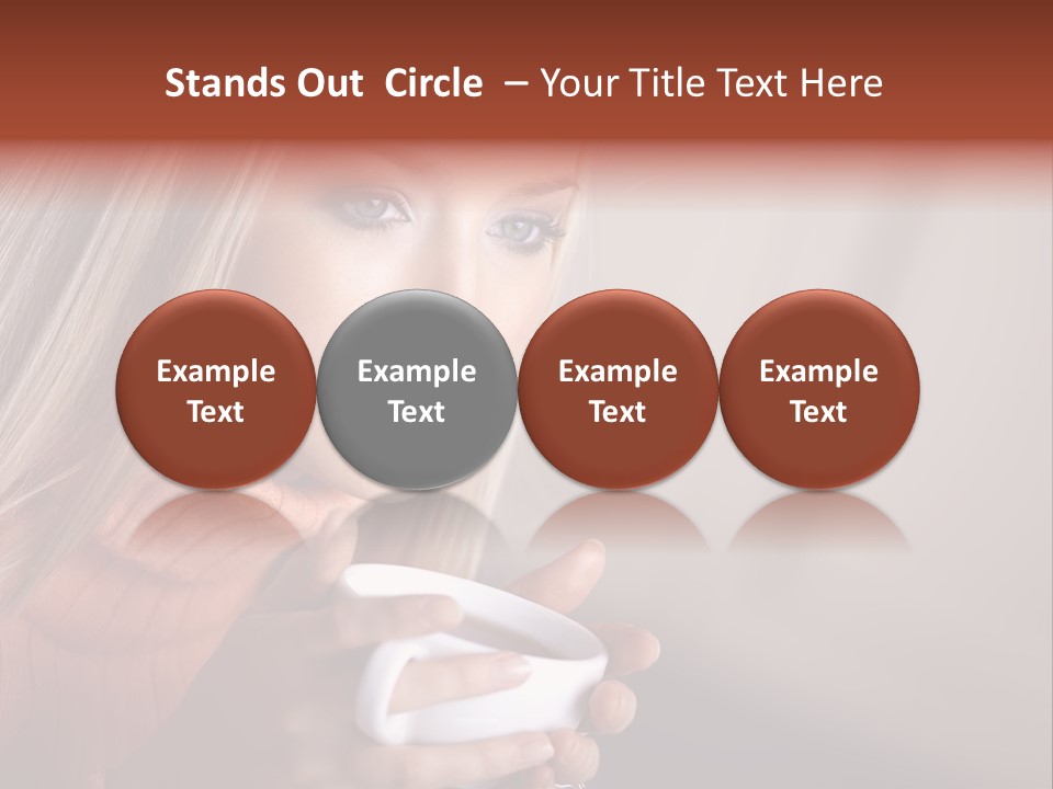 Enjoyment Person Horizontal PowerPoint Template