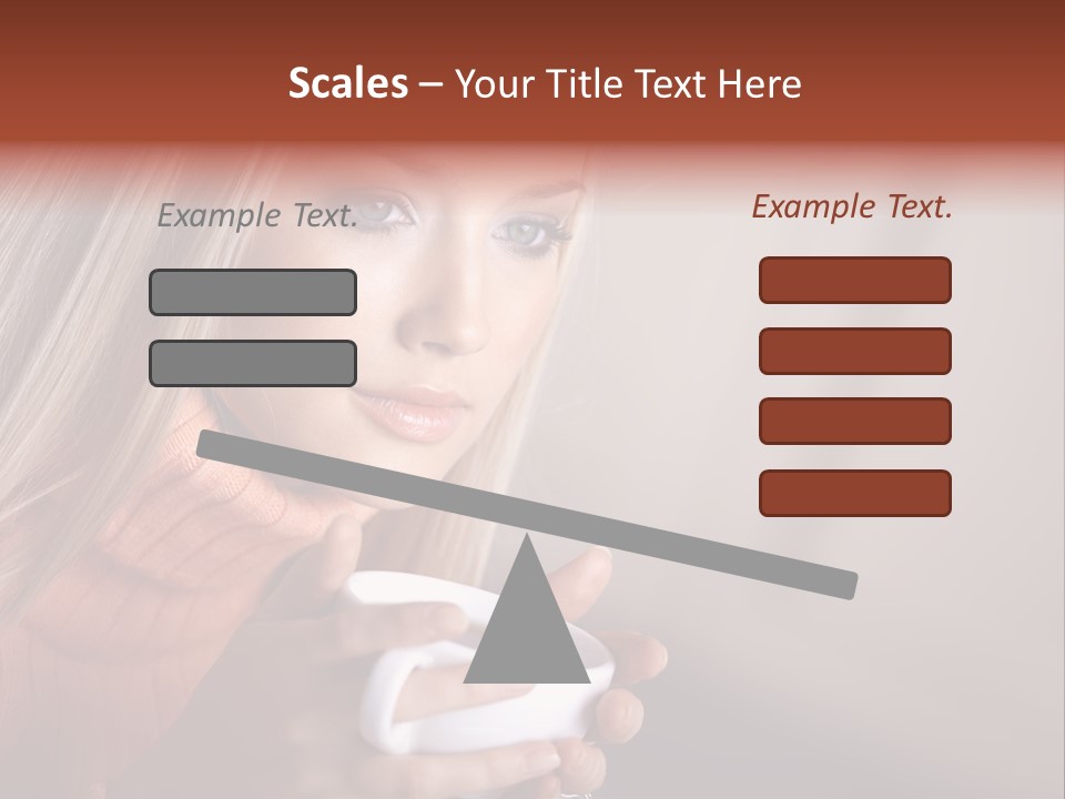 Enjoyment Person Horizontal PowerPoint Template