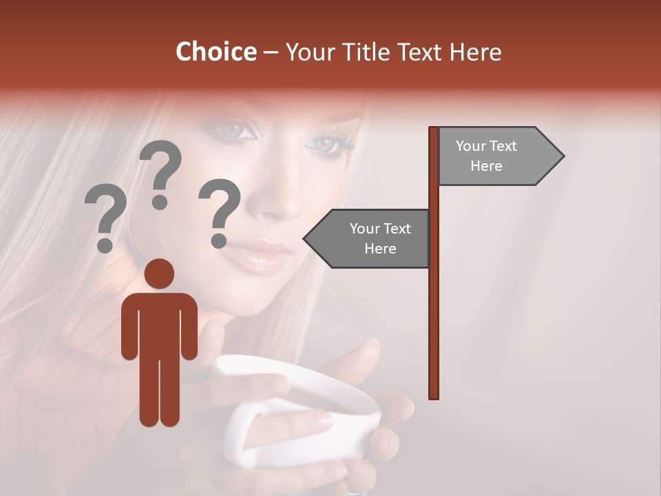 Enjoyment Person Horizontal PowerPoint Template