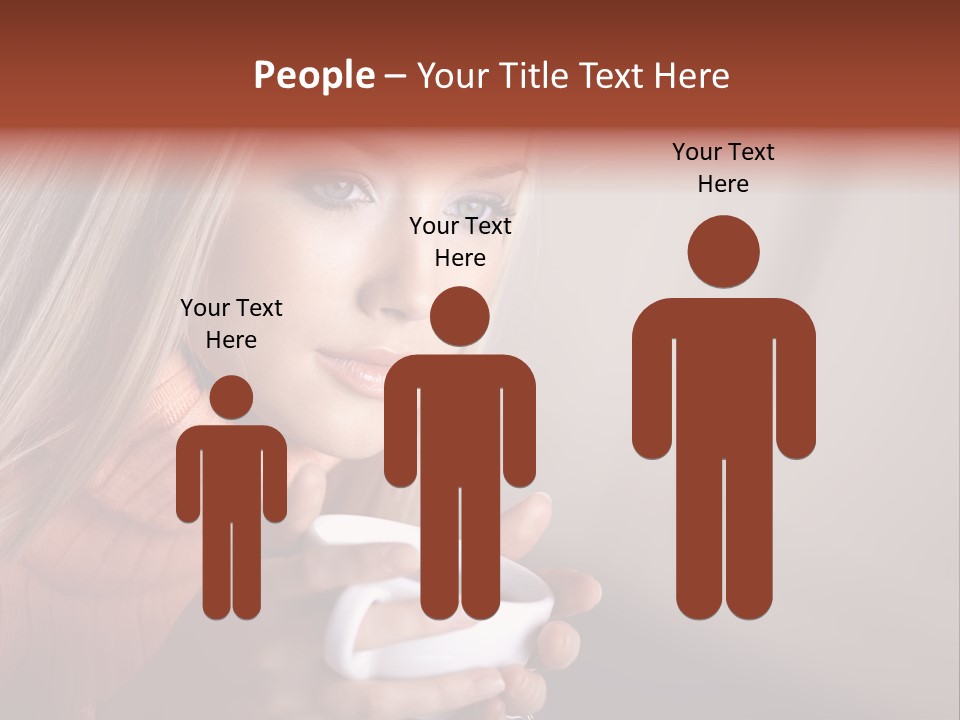 Enjoyment Person Horizontal PowerPoint Template