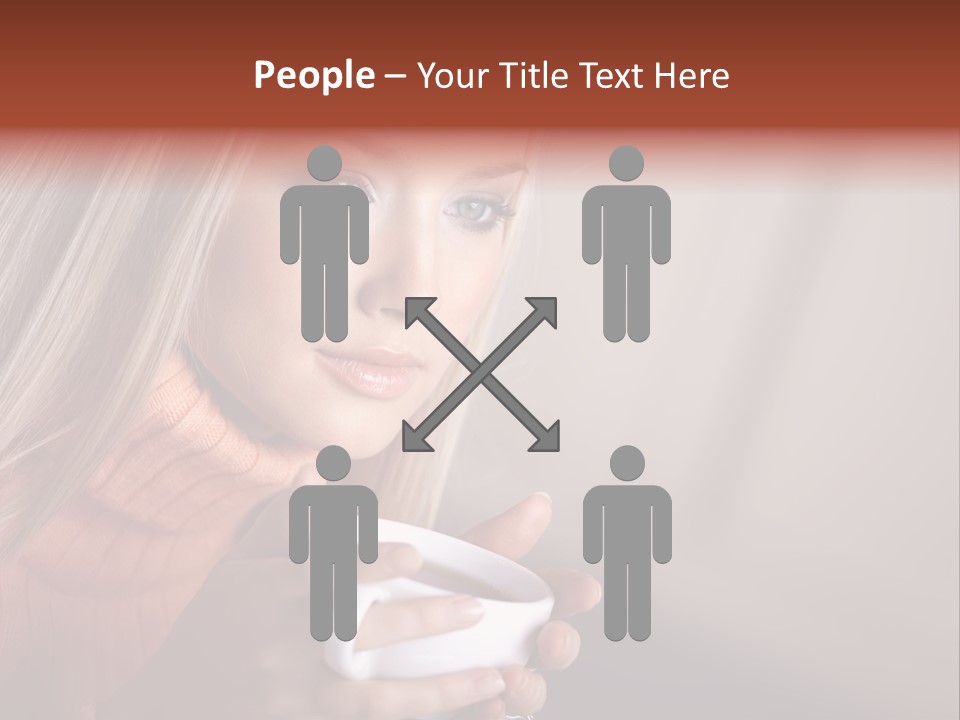 Enjoyment Person Horizontal PowerPoint Template