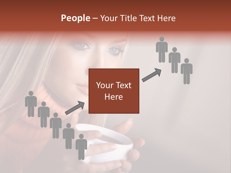 Enjoyment Person Horizontal PowerPoint Template
