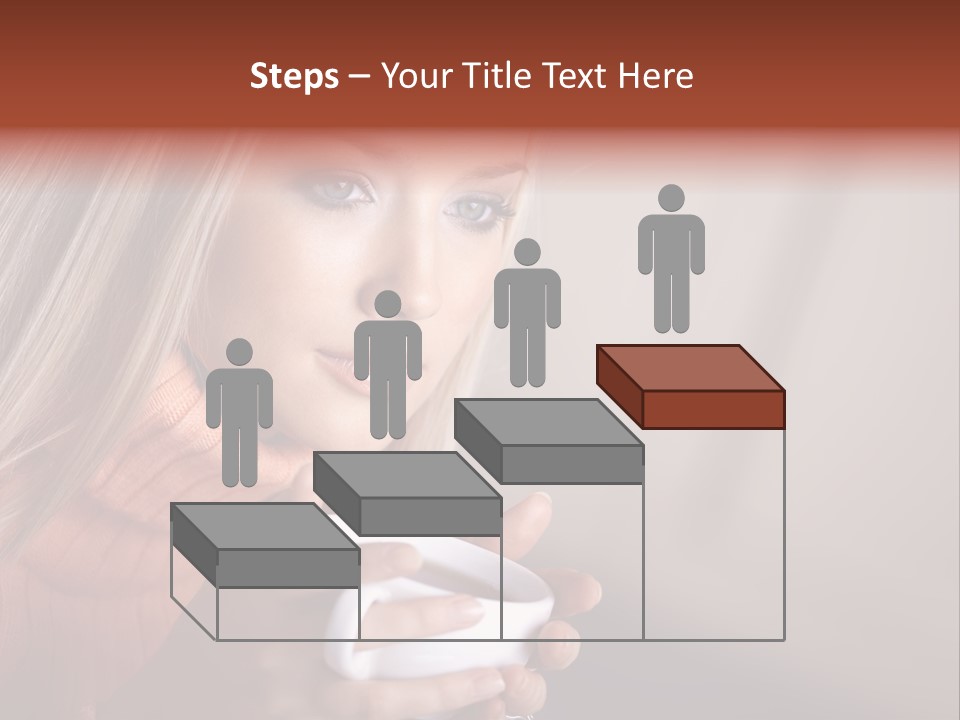 Enjoyment Person Horizontal PowerPoint Template