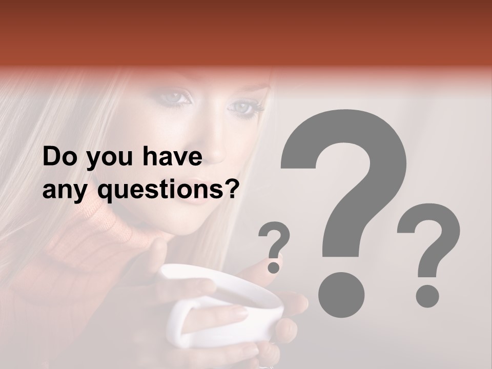 Enjoyment Person Horizontal PowerPoint Template