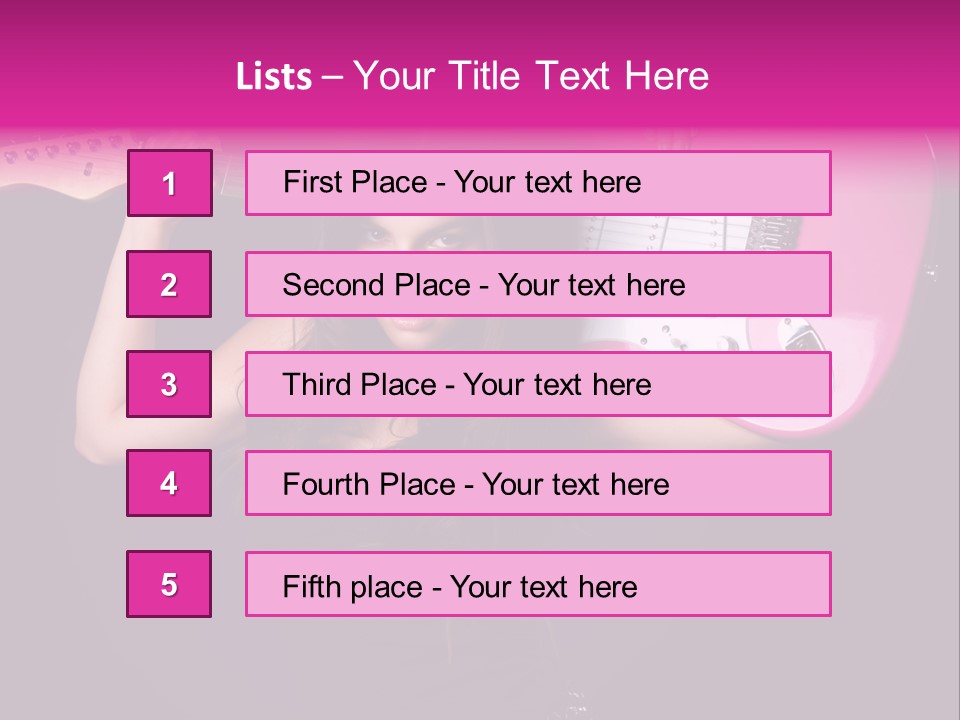 Pretty Beauty Gorgeous PowerPoint Template