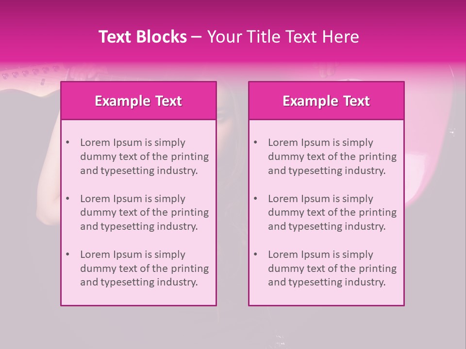 Pretty Beauty Gorgeous PowerPoint Template