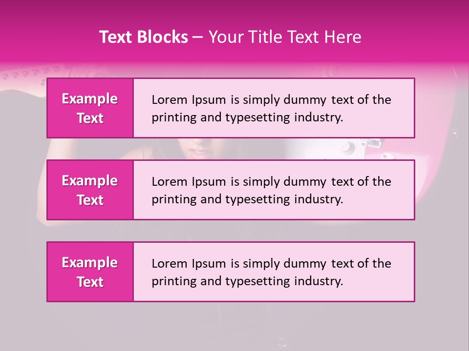 Pretty Beauty Gorgeous PowerPoint Template