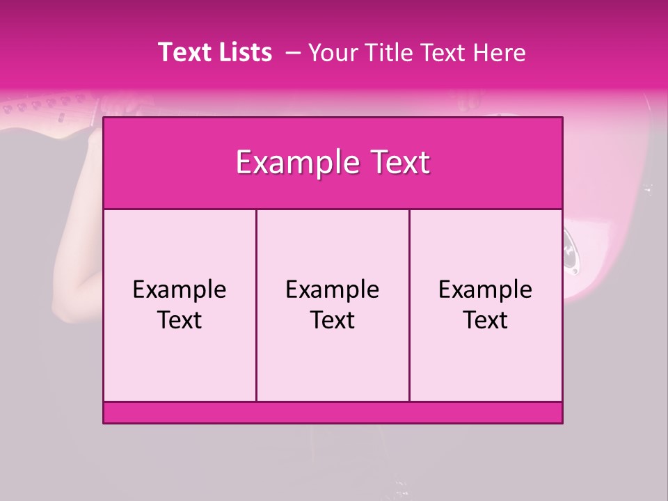 Pretty Beauty Gorgeous PowerPoint Template