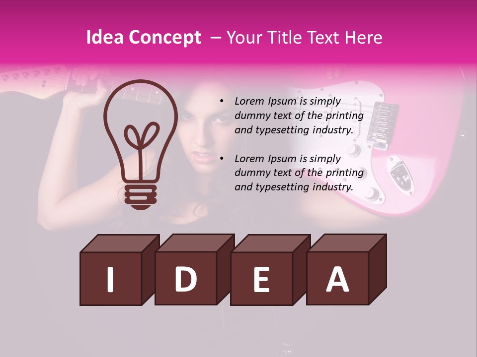 Pretty Beauty Gorgeous PowerPoint Template