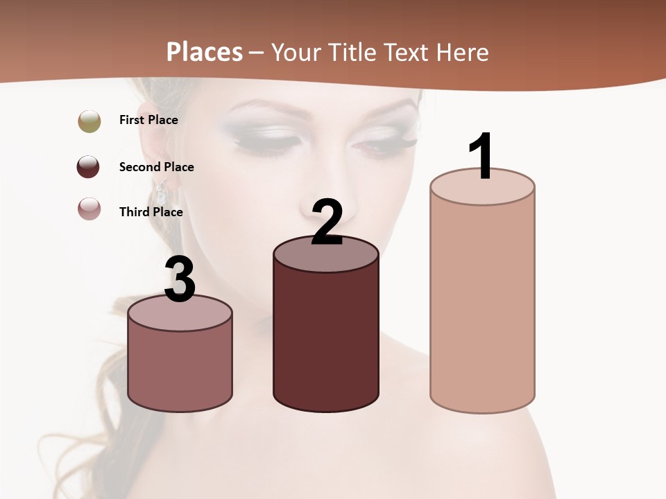 Looking Background Pretty PowerPoint Template