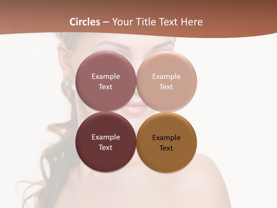 Looking Background Pretty PowerPoint Template