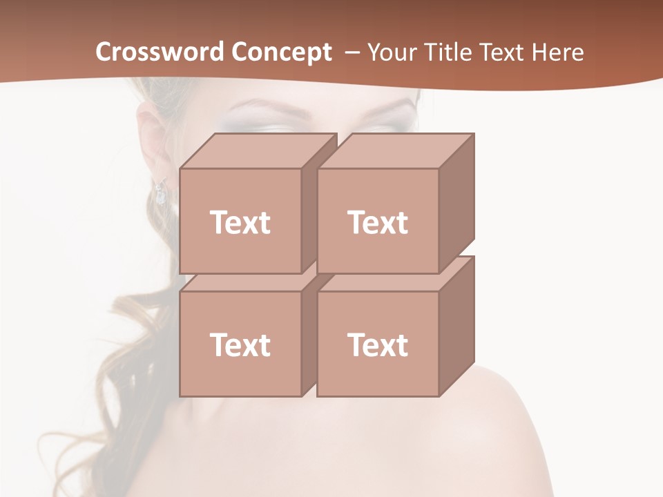 Looking Background Pretty PowerPoint Template