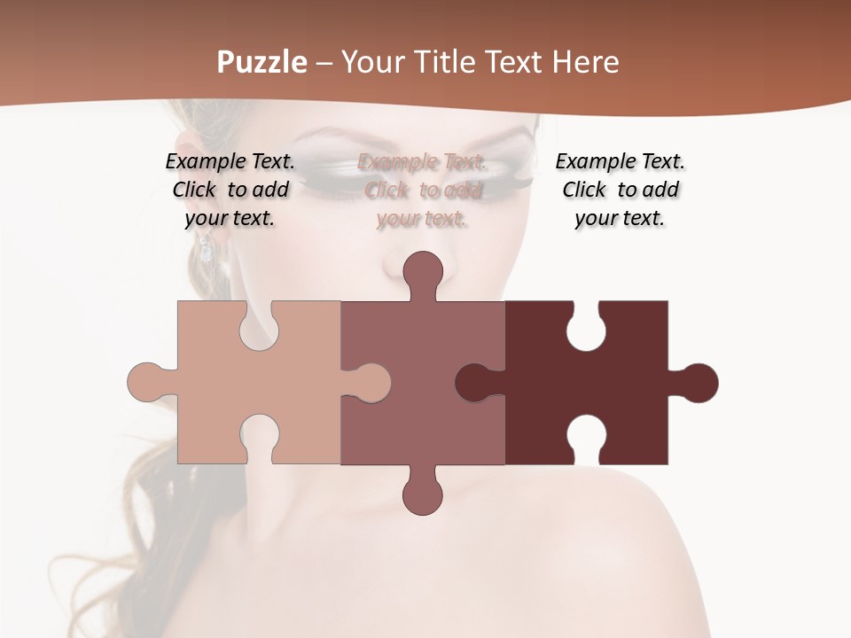 Looking Background Pretty PowerPoint Template