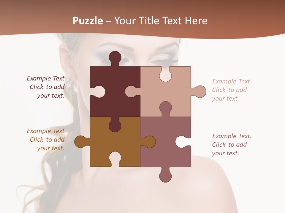 Looking Background Pretty PowerPoint Template