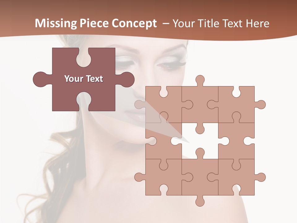 Looking Background Pretty PowerPoint Template