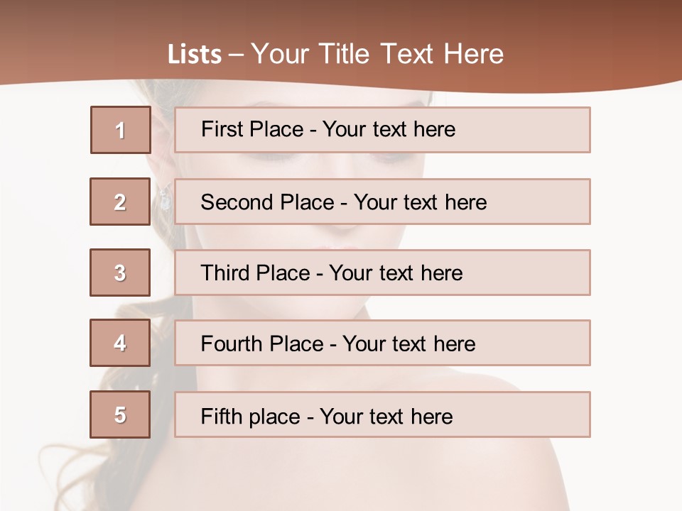 Looking Background Pretty PowerPoint Template