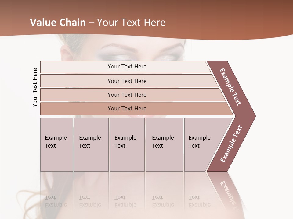 Looking Background Pretty PowerPoint Template