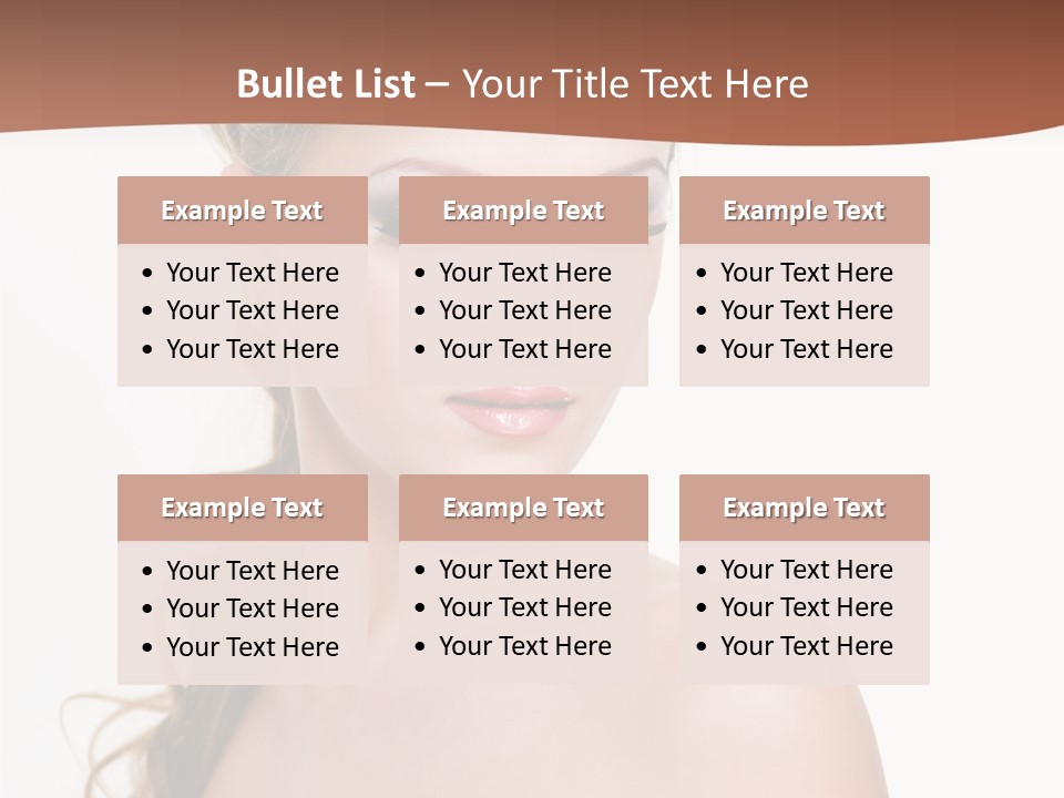 Looking Background Pretty PowerPoint Template