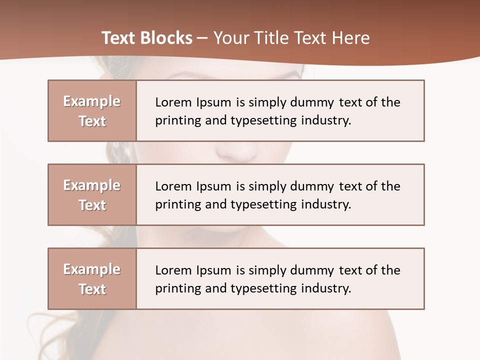 Looking Background Pretty PowerPoint Template