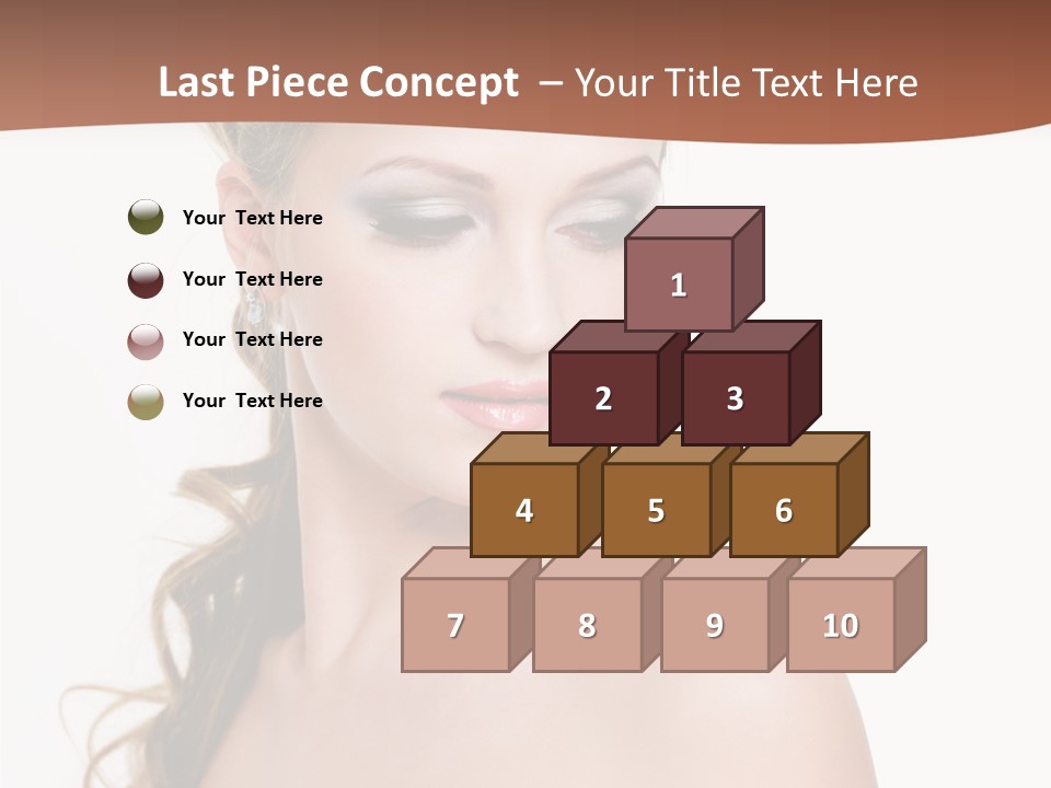 Looking Background Pretty PowerPoint Template