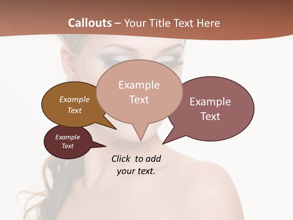 Looking Background Pretty PowerPoint Template