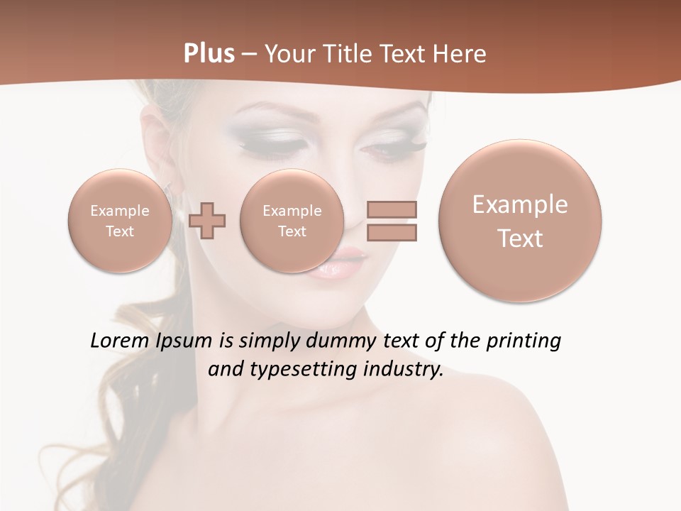 Looking Background Pretty PowerPoint Template