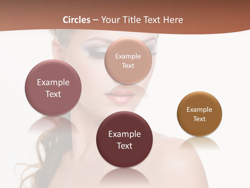 Looking Background Pretty PowerPoint Template