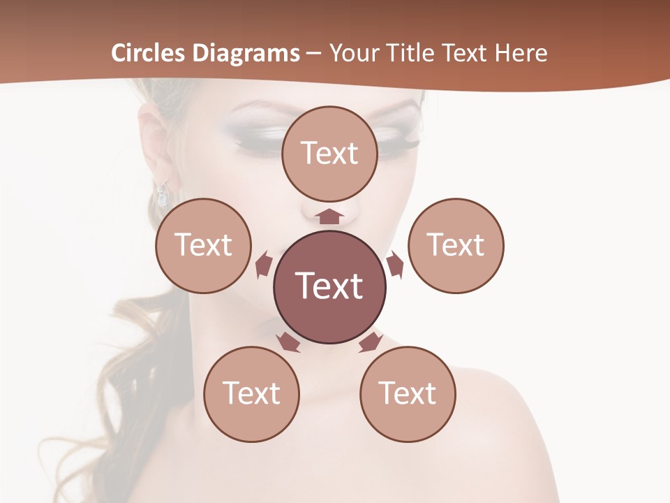 Looking Background Pretty PowerPoint Template