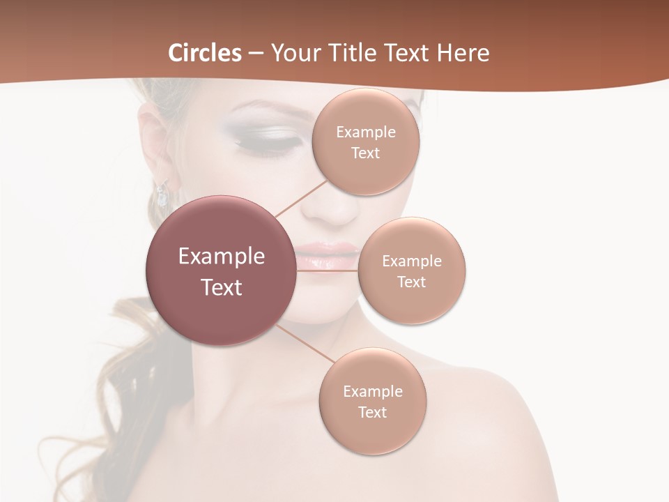 Looking Background Pretty PowerPoint Template