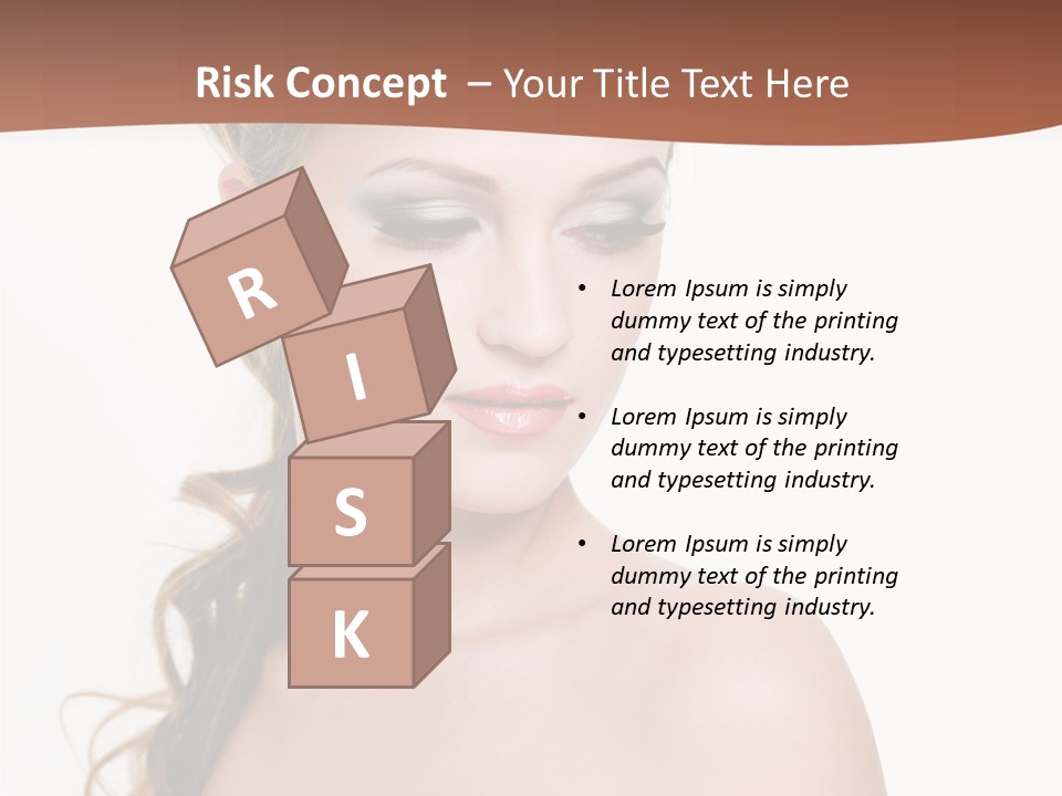 Looking Background Pretty PowerPoint Template