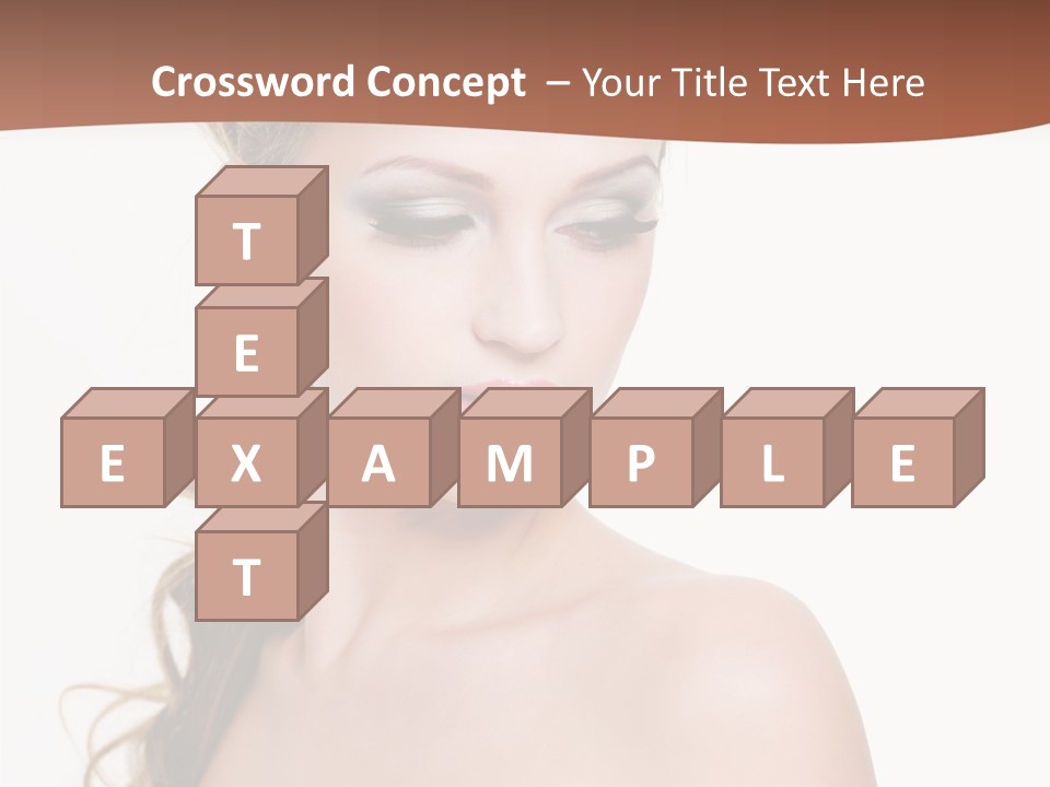 Looking Background Pretty PowerPoint Template