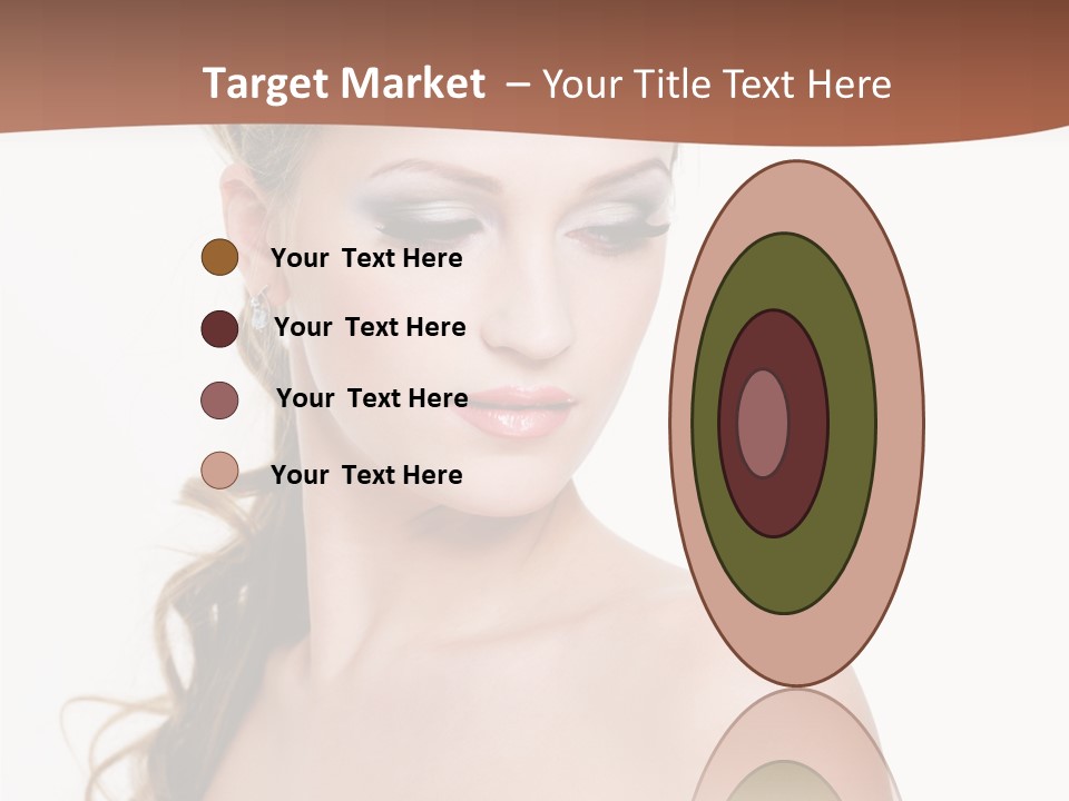 Looking Background Pretty PowerPoint Template