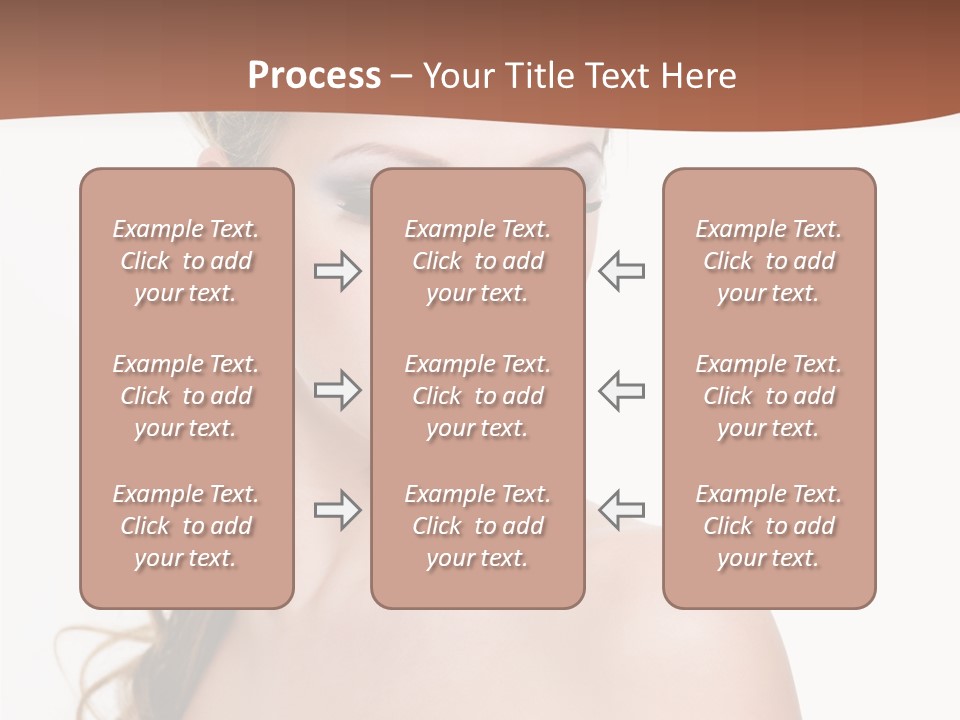 Looking Background Pretty PowerPoint Template