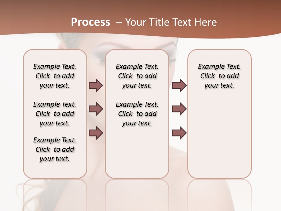Looking Background Pretty PowerPoint Template