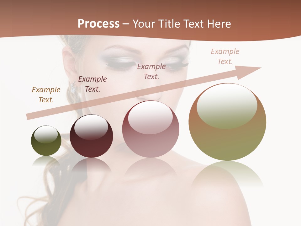 Looking Background Pretty PowerPoint Template