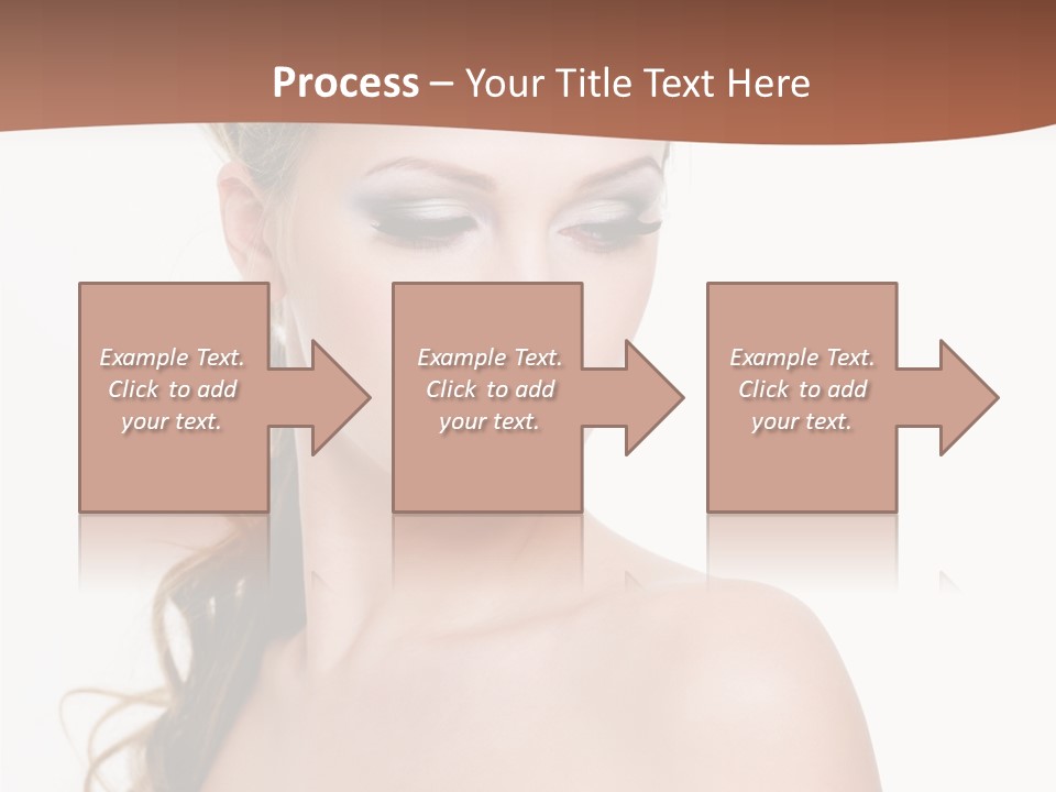 Looking Background Pretty PowerPoint Template