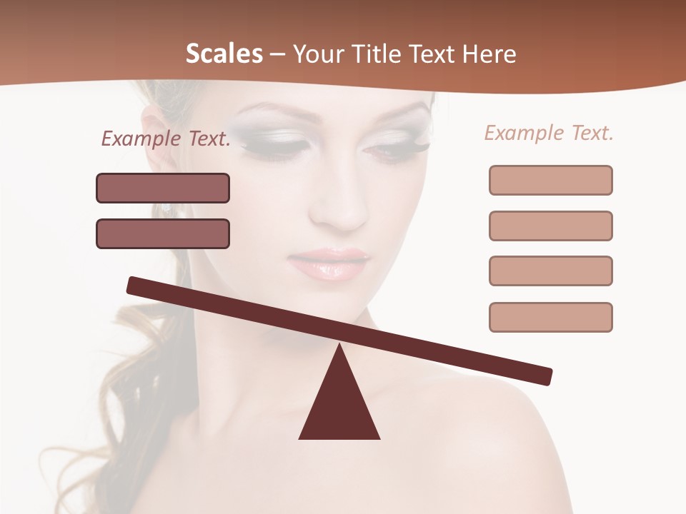 Looking Background Pretty PowerPoint Template