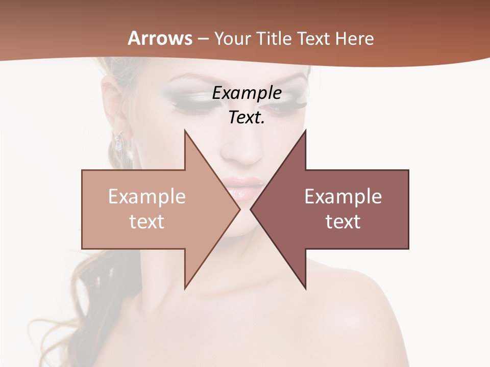 Looking Background Pretty PowerPoint Template