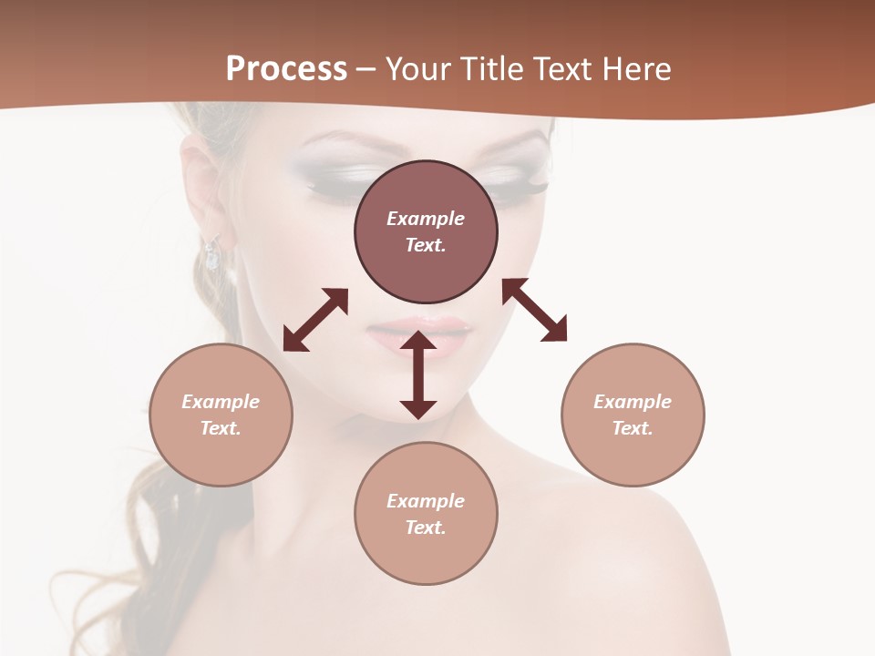 Looking Background Pretty PowerPoint Template