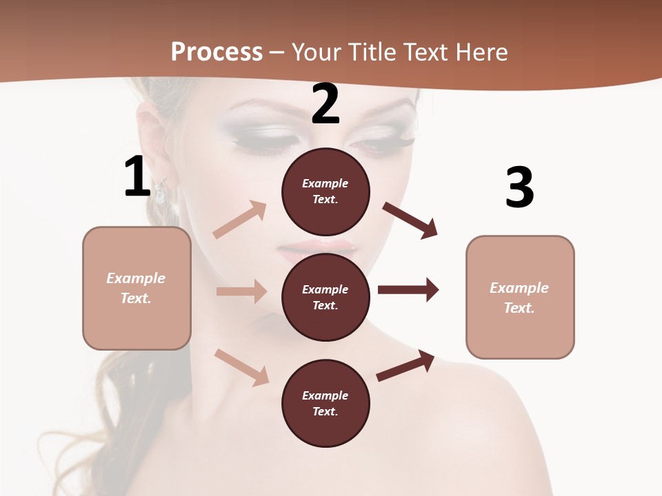 Looking Background Pretty PowerPoint Template